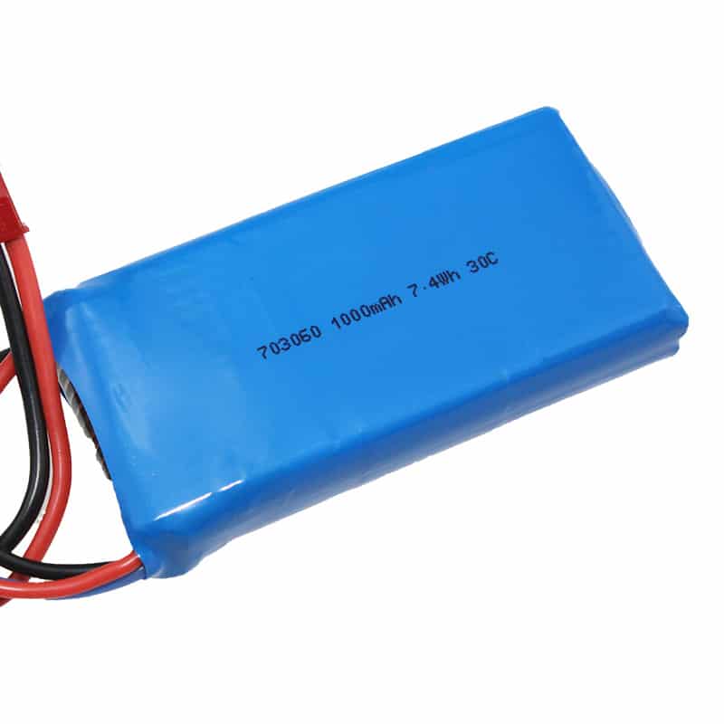 HB 703060 1000mAh 7.4Wh 7.4V