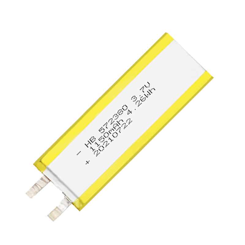 HB 572380 3.7V 1150mAh 4.26Wh