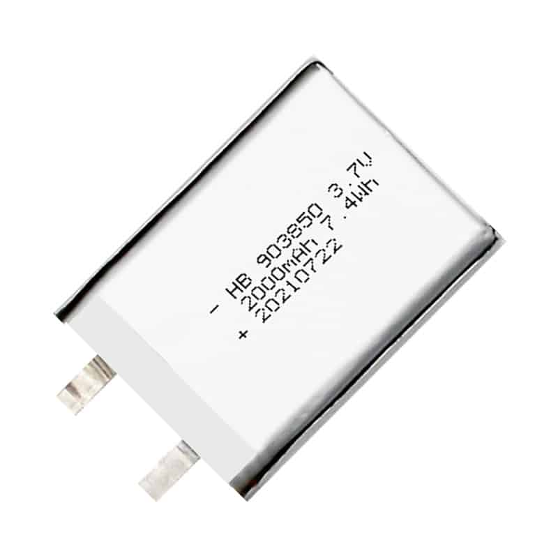 HB 903850 3.7V 2000mAh 7.4Wh